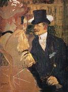 Henri  Toulouse-Lautrec L-Auglais au Moulin-Rouge USA oil painting artist